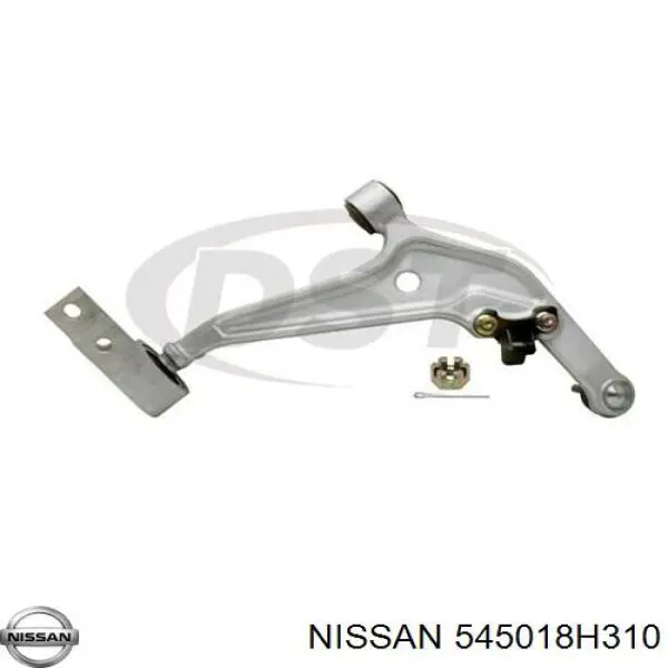 Compre 545018H310 Nissan/Infiniti Braço oscilante inferior esquerdo de suspensão dianteira