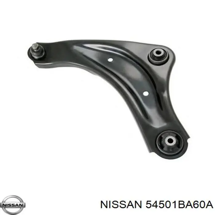 Compre 54501BA60A Nissan/Infiniti Braço oscilante inferior esquerdo de suspensão dianteira