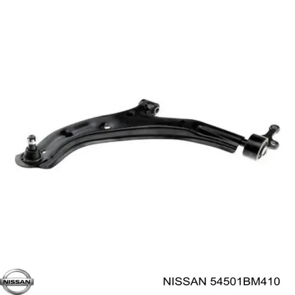 Compre 54501BM410 Nissan/Infiniti Braço oscilante inferior esquerdo de suspensão dianteira