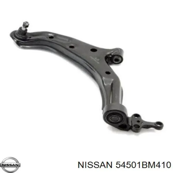 54501BM410 Nissan/Infiniti Braço oscilante inferior esquerdo de suspensão dianteira