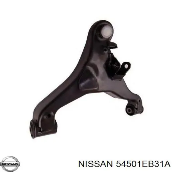 54501EB31A Nissan/Infiniti Braço oscilante inferior esquerdo de suspensão dianteira