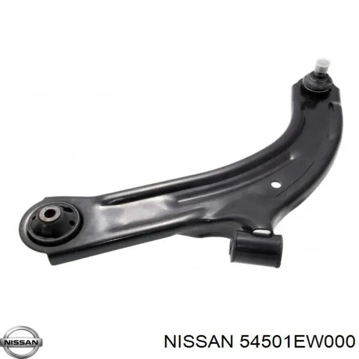 Compre 54501EW000 Nissan/Infiniti Braço oscilante inferior esquerdo de suspensão dianteira