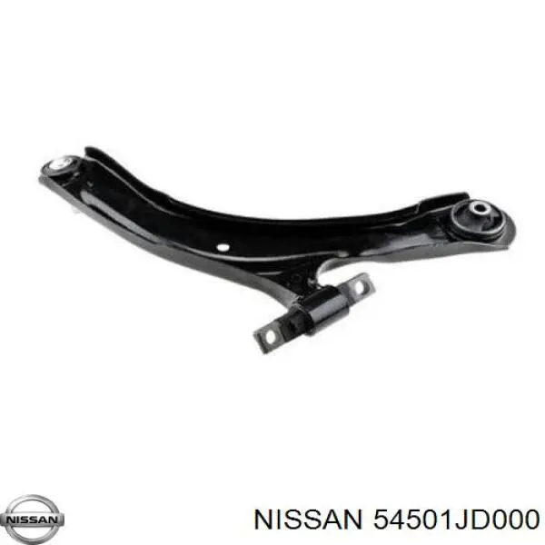 Compre 54501JD000 Nissan/Infiniti Braço oscilante inferior esquerdo de suspensão dianteira