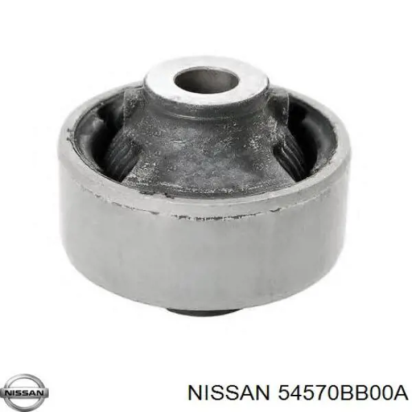 54570BB00A Nissan/Infiniti Bloco silencioso dianteiro do braço oscilante inferior