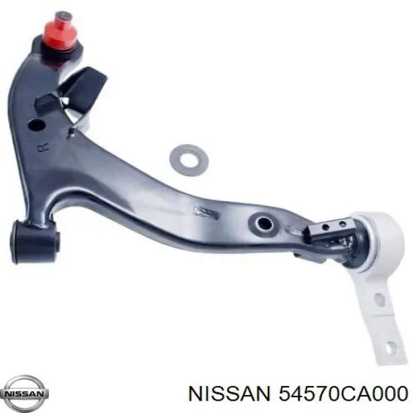 Bloco silencioso dianteiro do braço oscilante inferior 54570CA000 Nissan/Infiniti