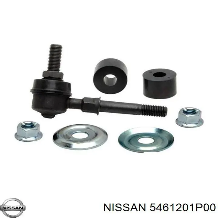 Bucha de suporte de estabilizador traseiro 5461201P00 Nissan/Infiniti