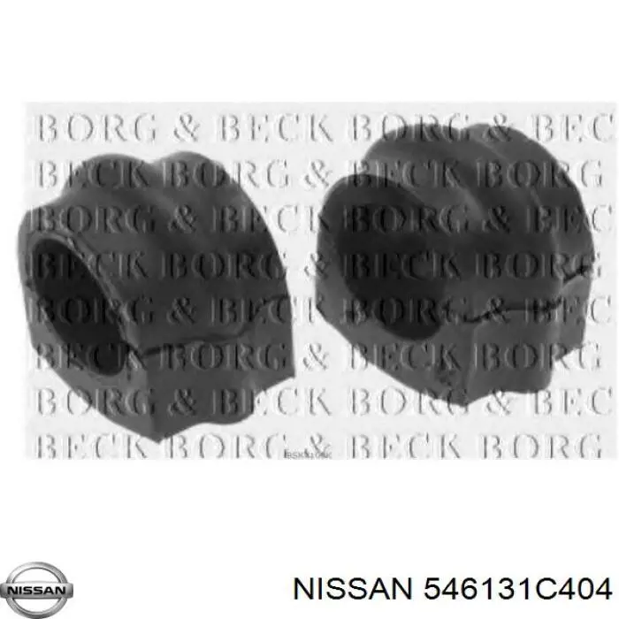 Compre 546131C404 Nissan/Infiniti Bucha de estabilizador dianteiro