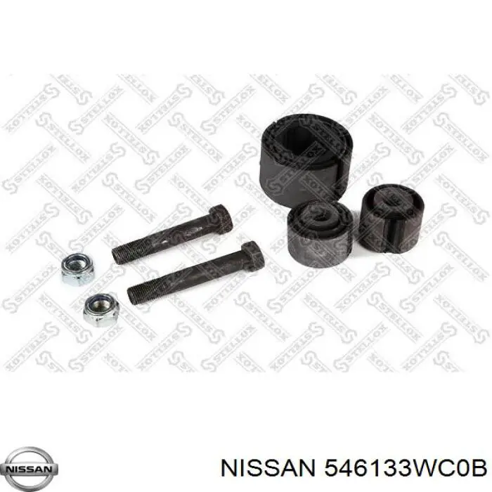 Compre 546133WC0A Nissan/Infiniti Bucha de estabilizador dianteiro