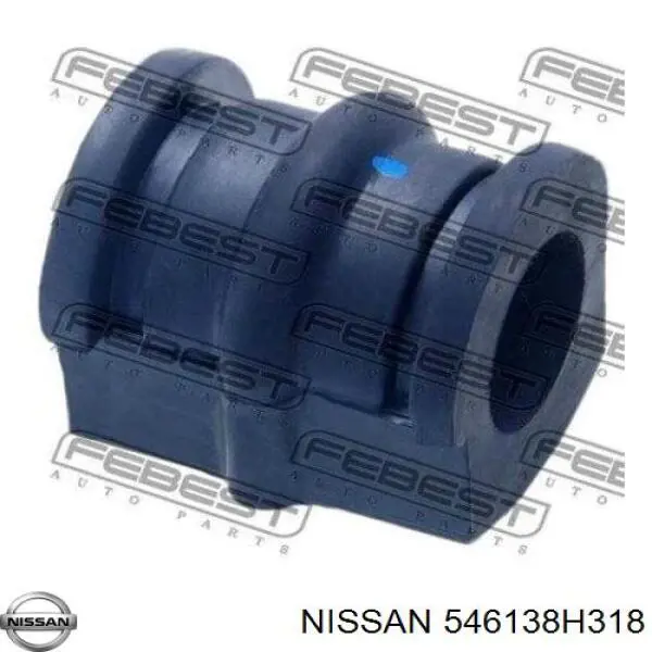 Compre 546138H318 Nissan/Infiniti Bucha de estabilizador dianteiro