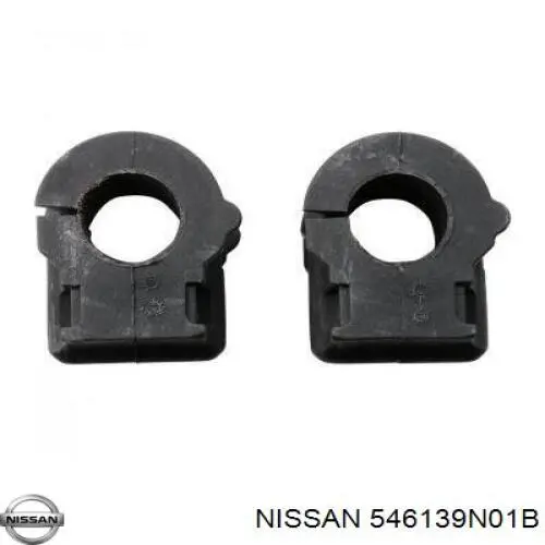 546139N01B Nissan/Infiniti Bucha de estabilizador dianteiro