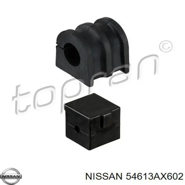 Compre 54613AX602 Nissan/Infiniti Bucha de estabilizador dianteiro