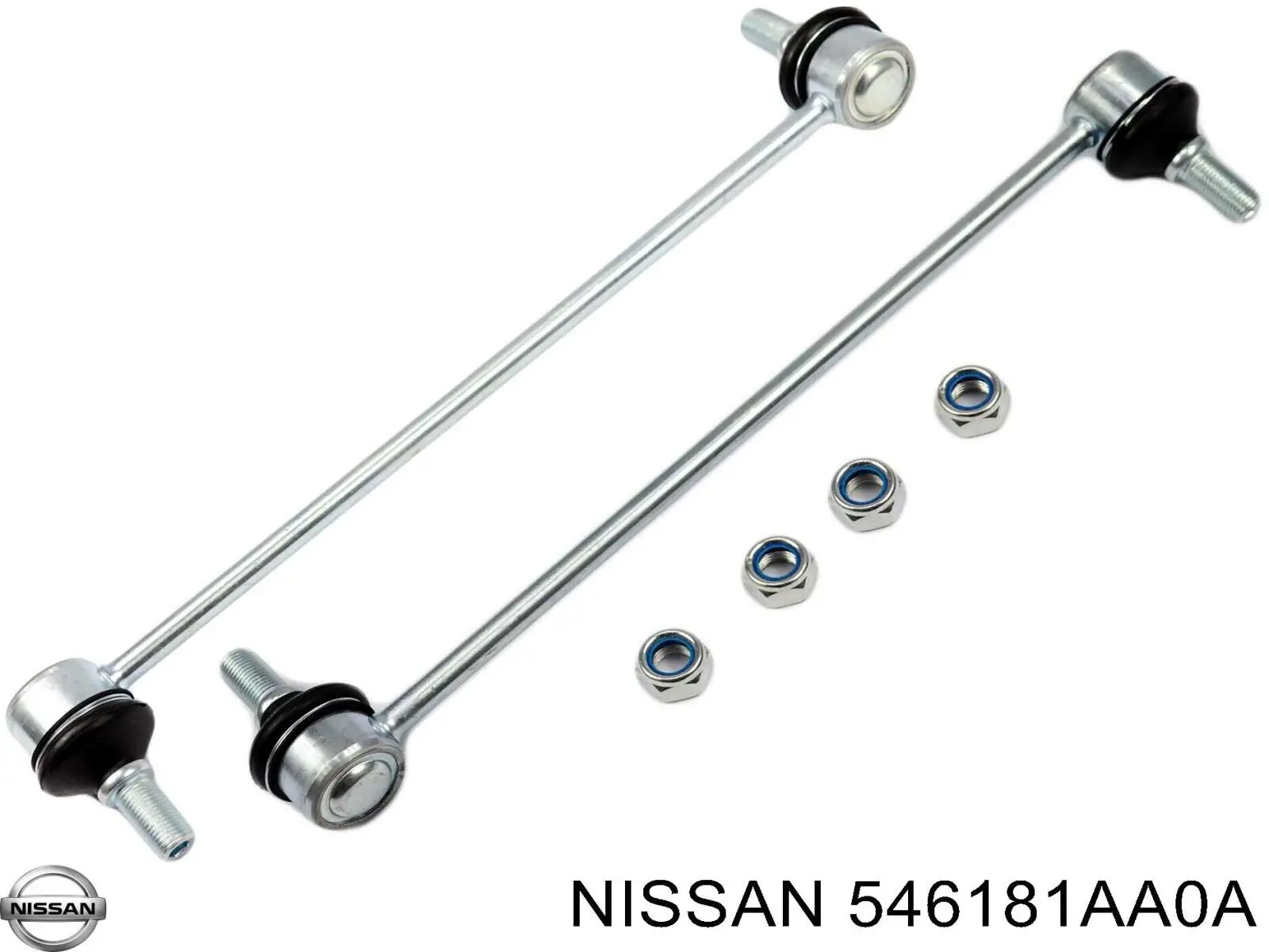 Compre 546181AA0A Nissan/Infiniti Montante direito de estabilizador dianteiro