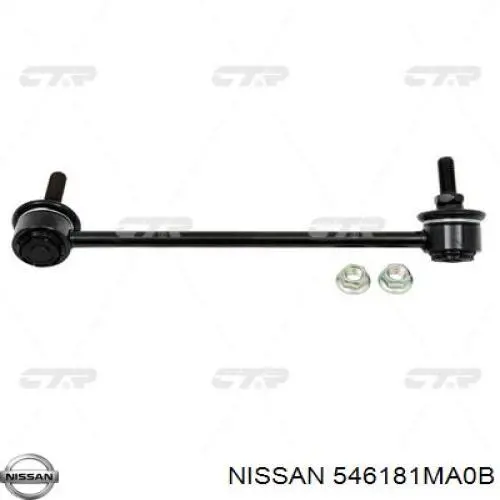 546181MA0B Nissan/Infiniti Montante direito de estabilizador traseiro
