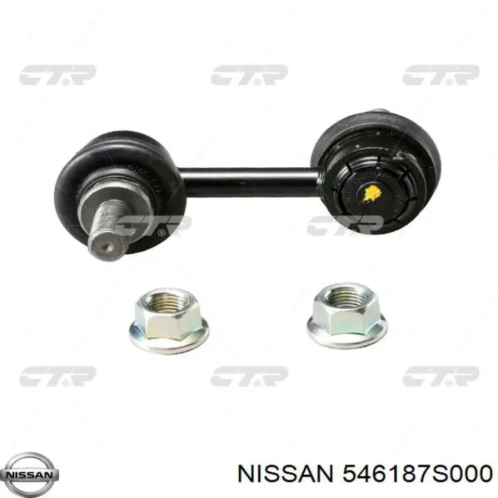 Compre 546187S000 Nissan/Infiniti Montante de estabilizador dianteiro