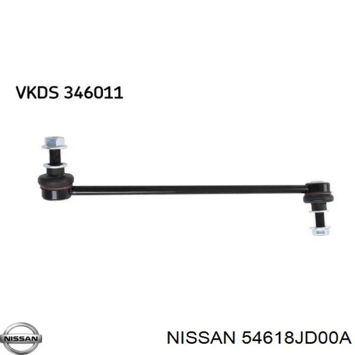 54618JD00A Nissan/Infiniti Montante direito de estabilizador dianteiro