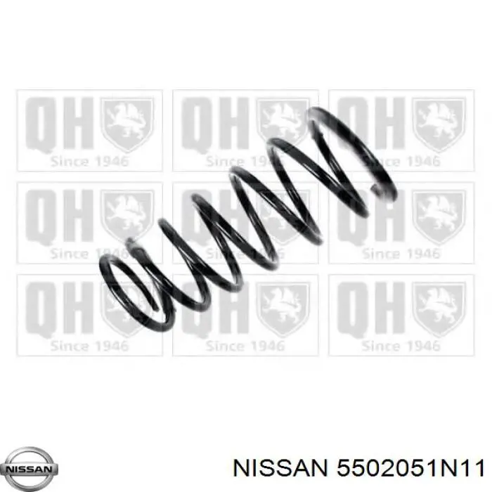 Mola traseira Nissan/Infiniti 5502051N11 preço, a partir de 155,35 USD