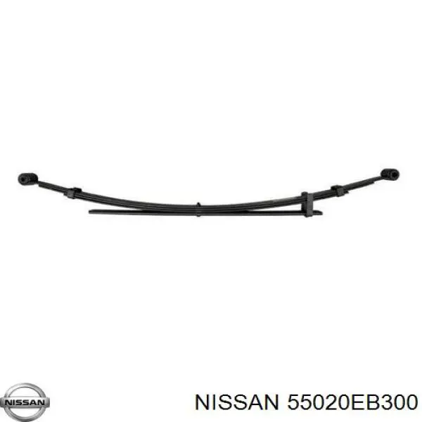 55020EB300 Nissan/Infiniti Suspensão de lâminas traseiro