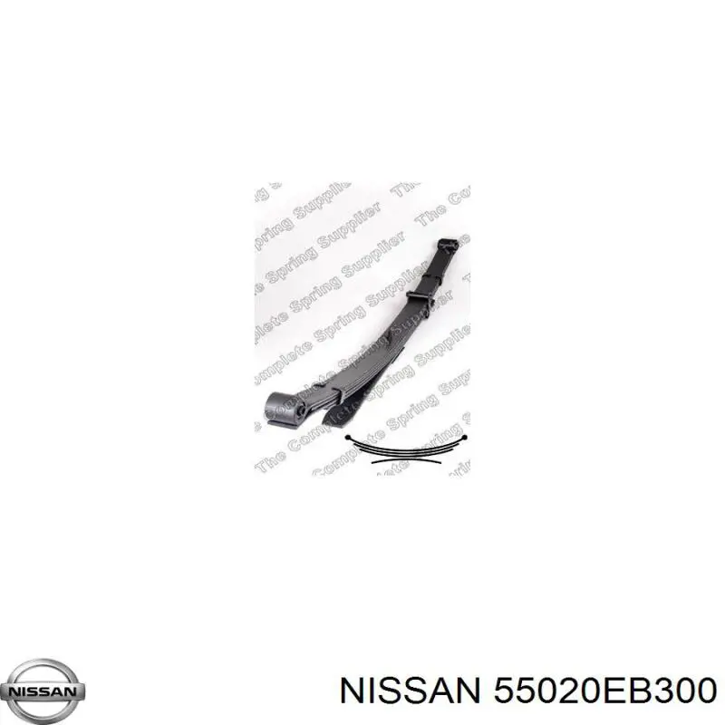 Compre 55020EB300 Nissan/Infiniti Suspensão de lâminas traseiro