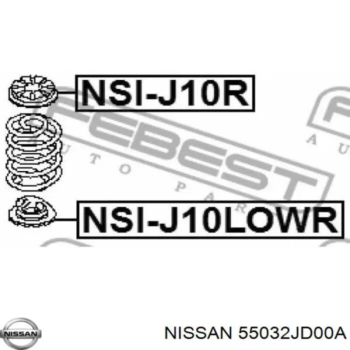 Espaçador (anel de borracha) da mola traseira inferior Nissan/Infiniti 55032JD00A preço, a partir de 11,58 USD