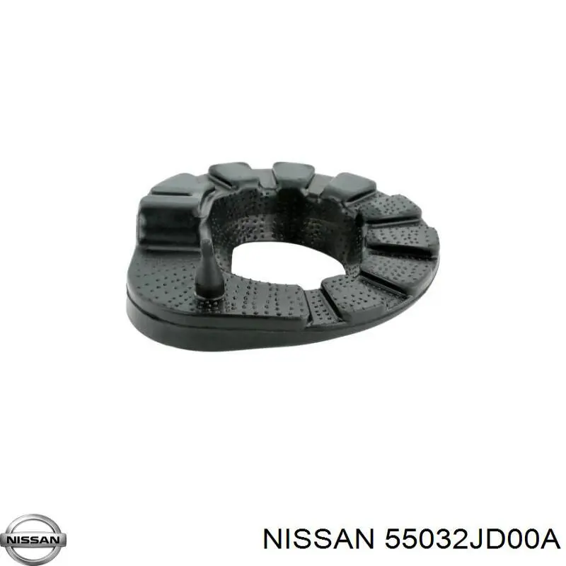 55032JD00A Nissan/Infiniti Espaçador (anel de borracha) da mola traseira inferior