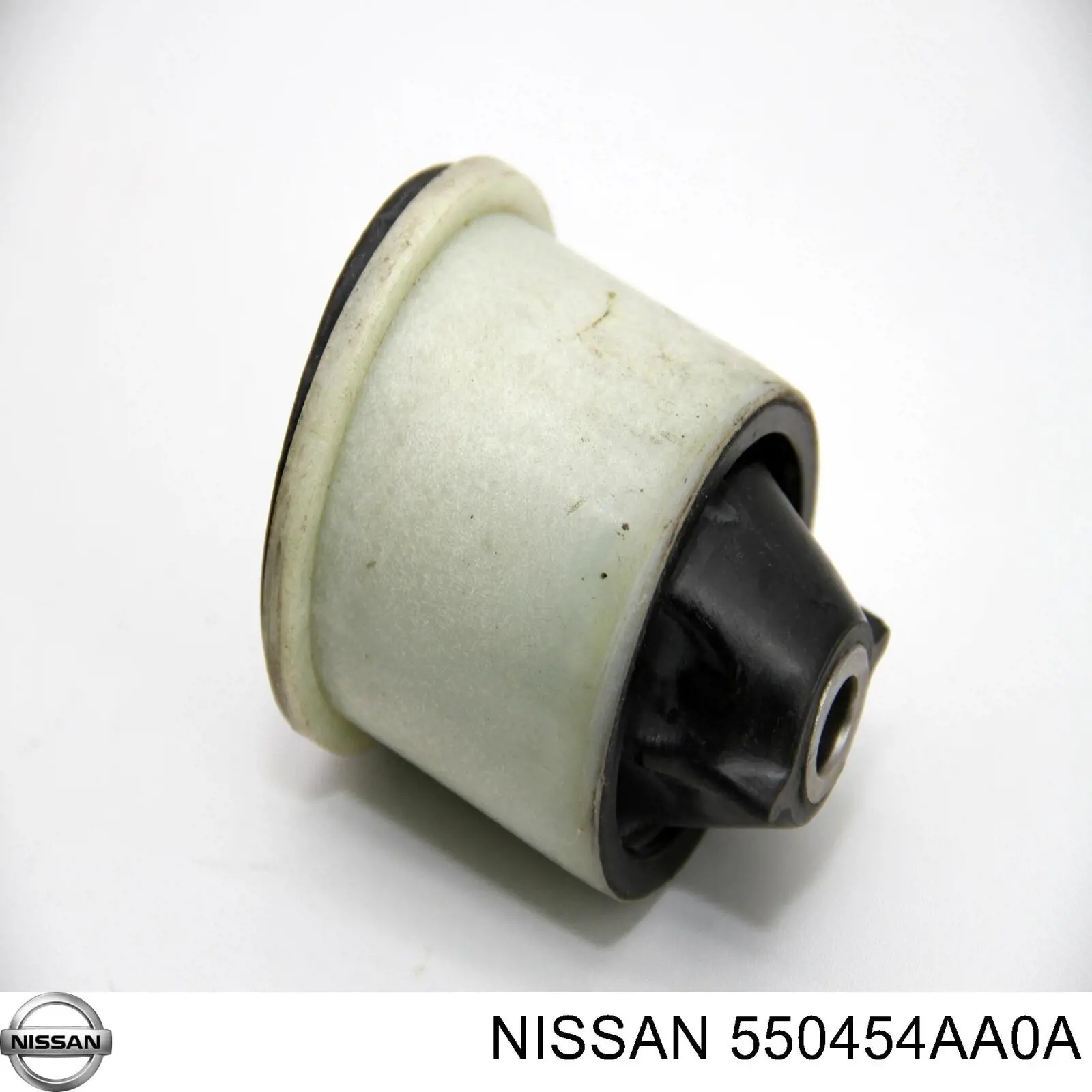 550454AA0A Nissan/Infiniti Bloco silencioso de viga traseira (de plataforma veicular)