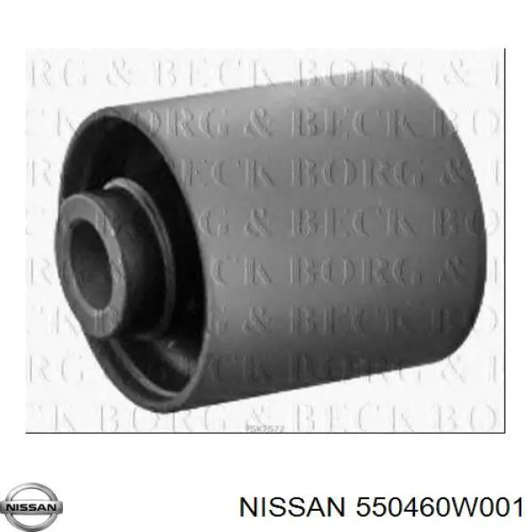 Compre 550460W001 Nissan/Infiniti Bloco silencioso do braço oscilante superior traseiro longitudinal