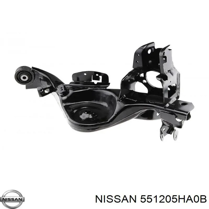 Compre 551205HA0B Nissan/Infiniti Braço oscilante superior direito de suspensão traseira