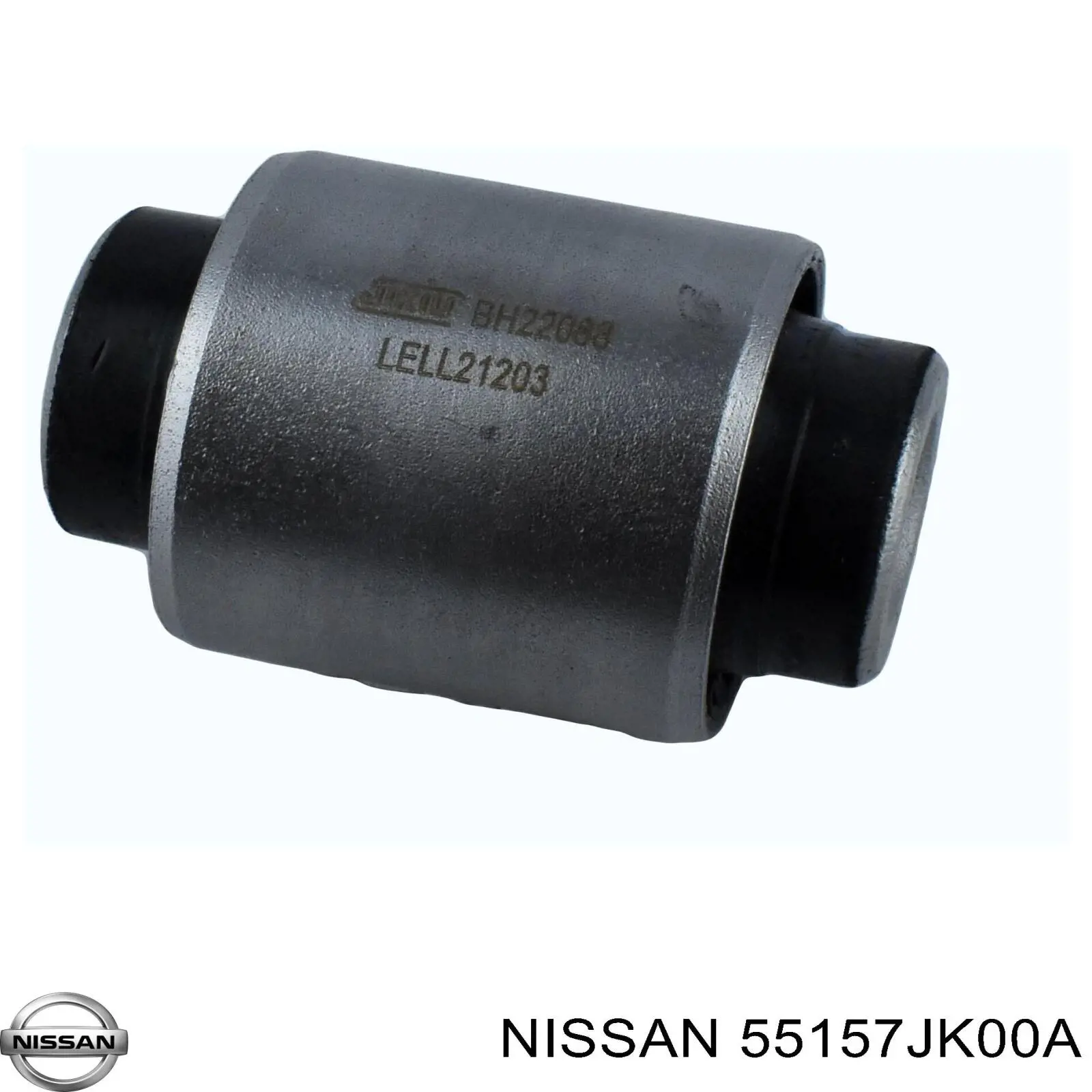55157JK00A Nissan/Infiniti Bloco silencioso do pino de apoio traseiro