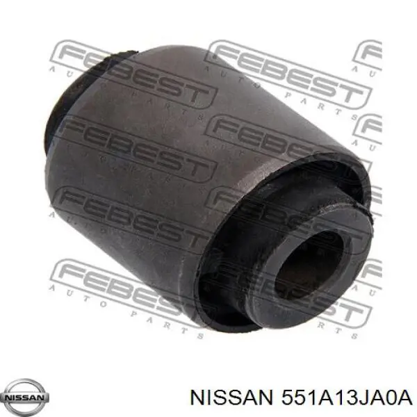 551A13JA0A Nissan/Infiniti Braço oscilante transversal esquerdo de suspensão traseira