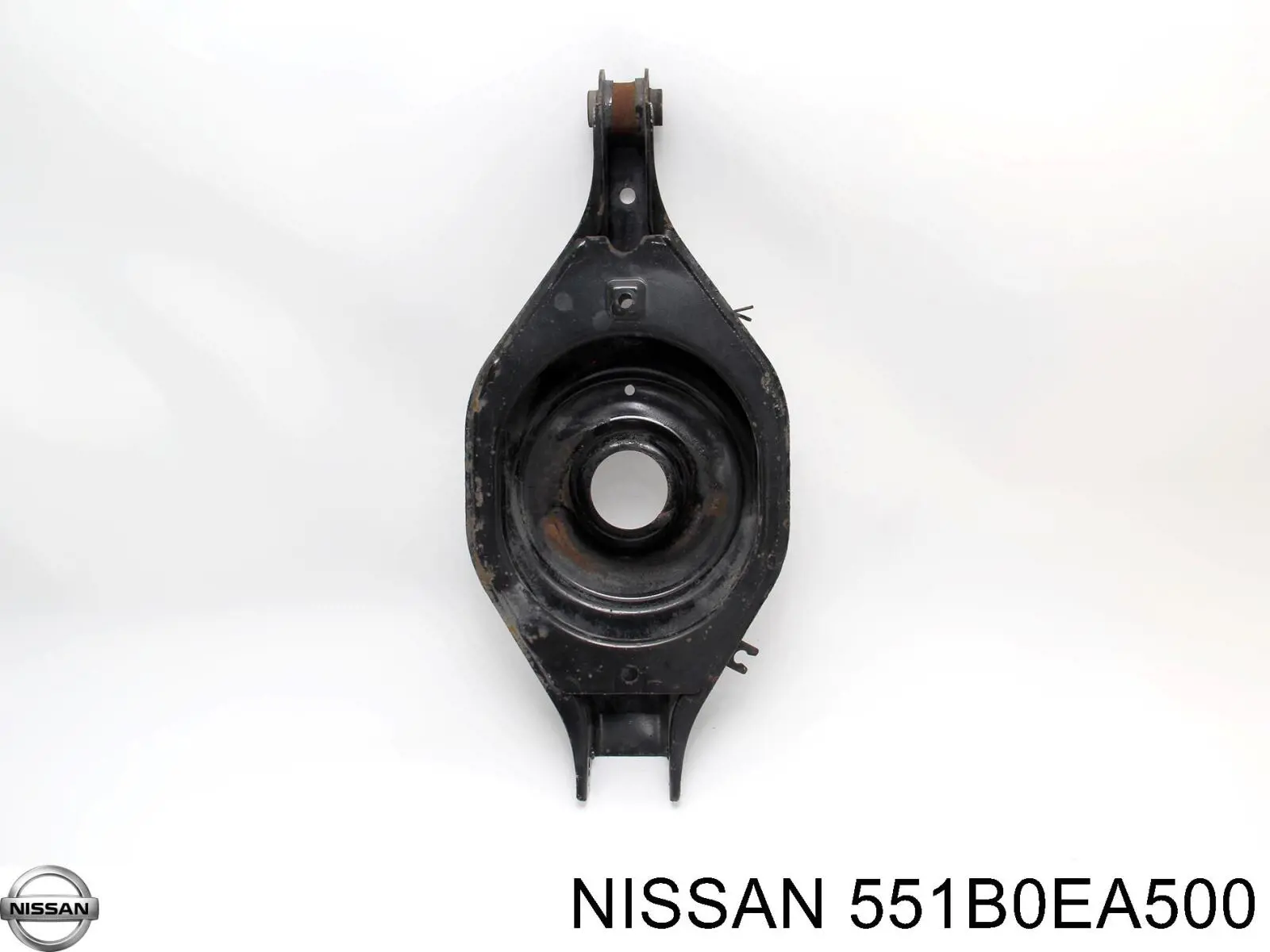 Compre 551B0EA500 Nissan/Infiniti Braço oscilante inferior esquerdo de suspensão traseira/direita