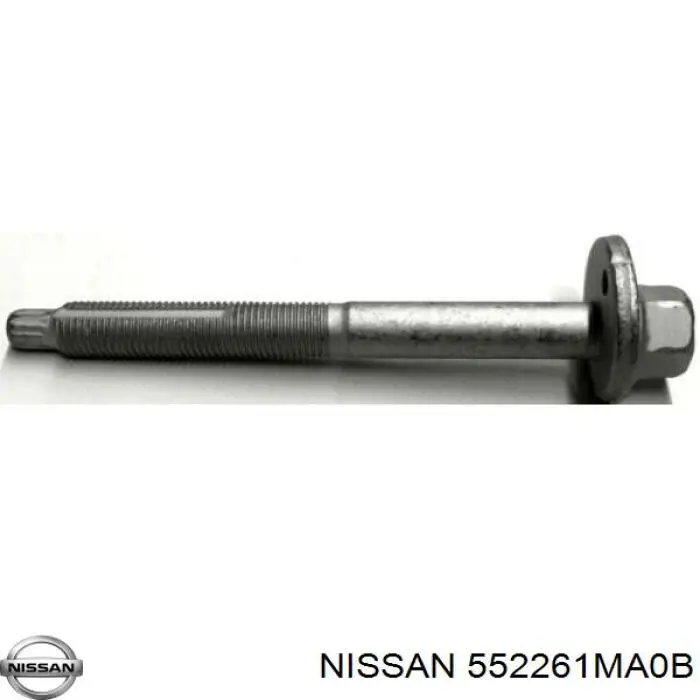 552261MA0B Nissan/Infiniti Parafuso de fixação de braço oscilante de inclinação traseiro, interno