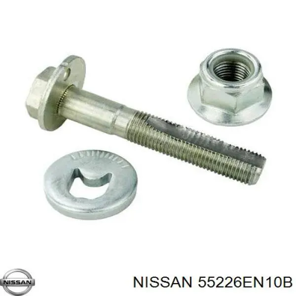 55226EN10B Nissan/Infiniti Parafuso de fixação de braço oscilante de inclinação traseiro, interno