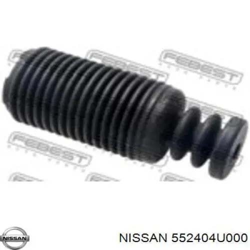552404U000 Nissan/Infiniti Pára-choque (grade de proteção) de amortecedor traseiro + bota de proteção