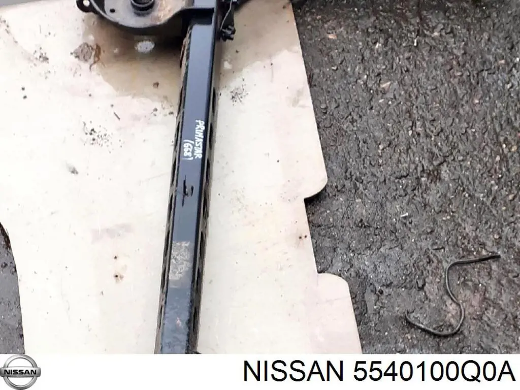  Viga de suspensão traseira (plataforma veicular) Nissan Primastar сaixa (X83) (2002 - 2026) 