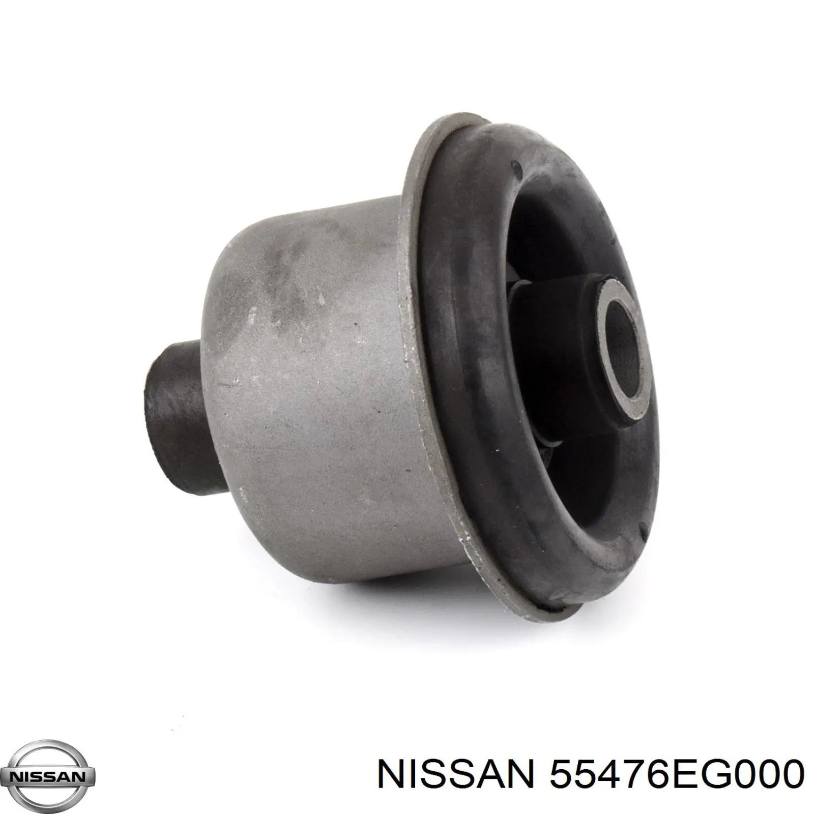 55476EG000 Nissan/Infiniti Bloco silencioso (coxim) de dianteiro redutor do eixo traseiro