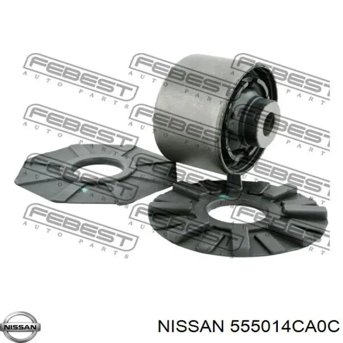 555014CA0C Nissan/Infiniti Pino moente (extremidade do eixo) traseiro direito