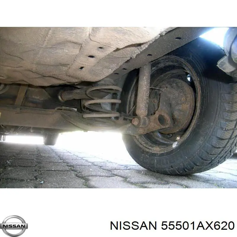 Compre 55501AX620 Nissan/Infiniti Viga de suspensão traseira (plataforma veicular)