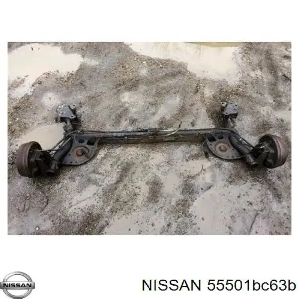 Viga de suspensão traseira (plataforma veicular) Nissan/Infiniti 55501BC63B preço, a partir de 455,42 USD