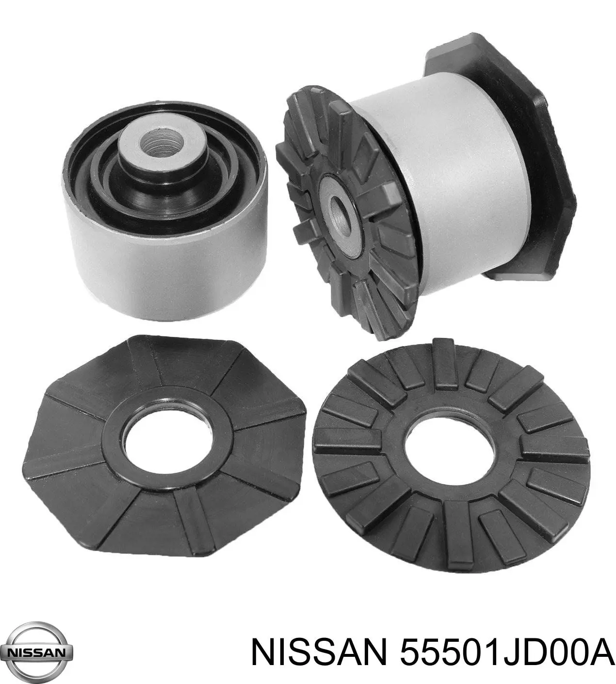 Braço oscilante (tração) longitudinal inferior direito de suspensão traseira Nissan/Infiniti 55501JD00A preço, a partir de 95,34 USD