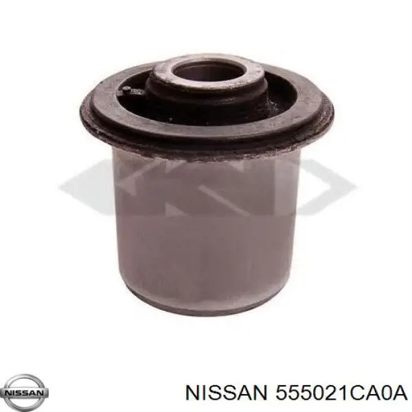 555021CA0A Nissan/Infiniti Braço oscilante superior esquerdo de suspensão traseira
