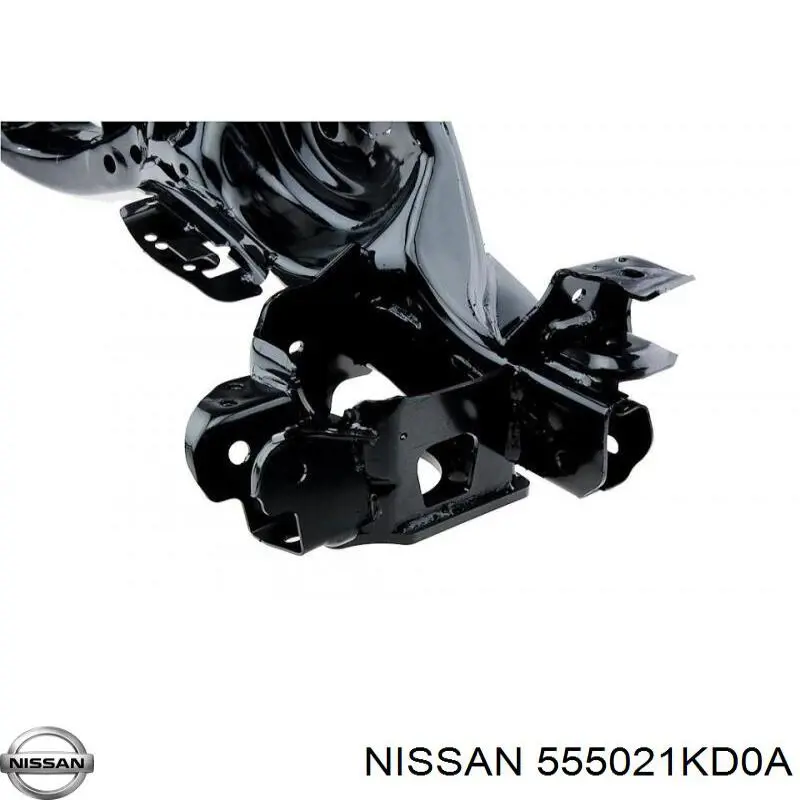 Braço oscilante inferior esquerdo de suspensão traseira Nissan/Infiniti 555021KD0A