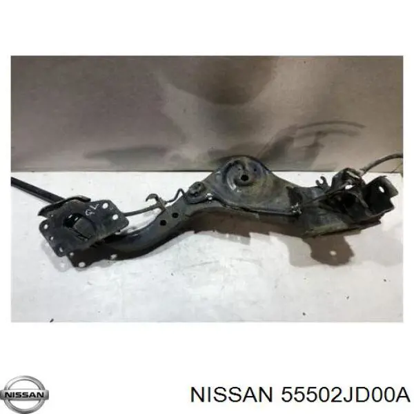 Compre 55502JD00A Nissan/Infiniti Braço oscilante (tração) longitudinal inferior esquerdo de suspensão traseira