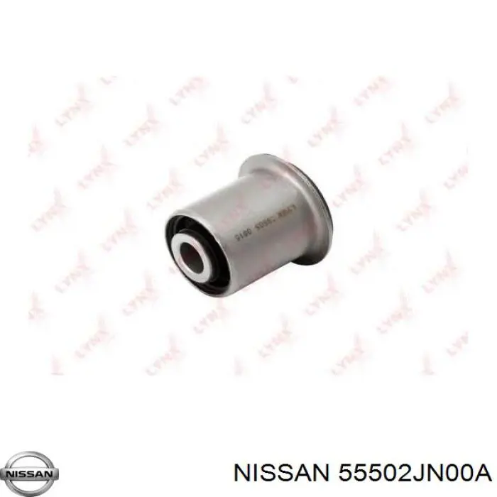 Compre 55502JN00A Nissan/Infiniti Braço oscilante superior esquerdo de suspensão traseira
