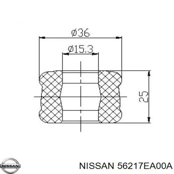 Bucha da haste de amortecedor dianteiro Nissan/Infiniti 56217EA00A preço, a partir de 14,90 USD