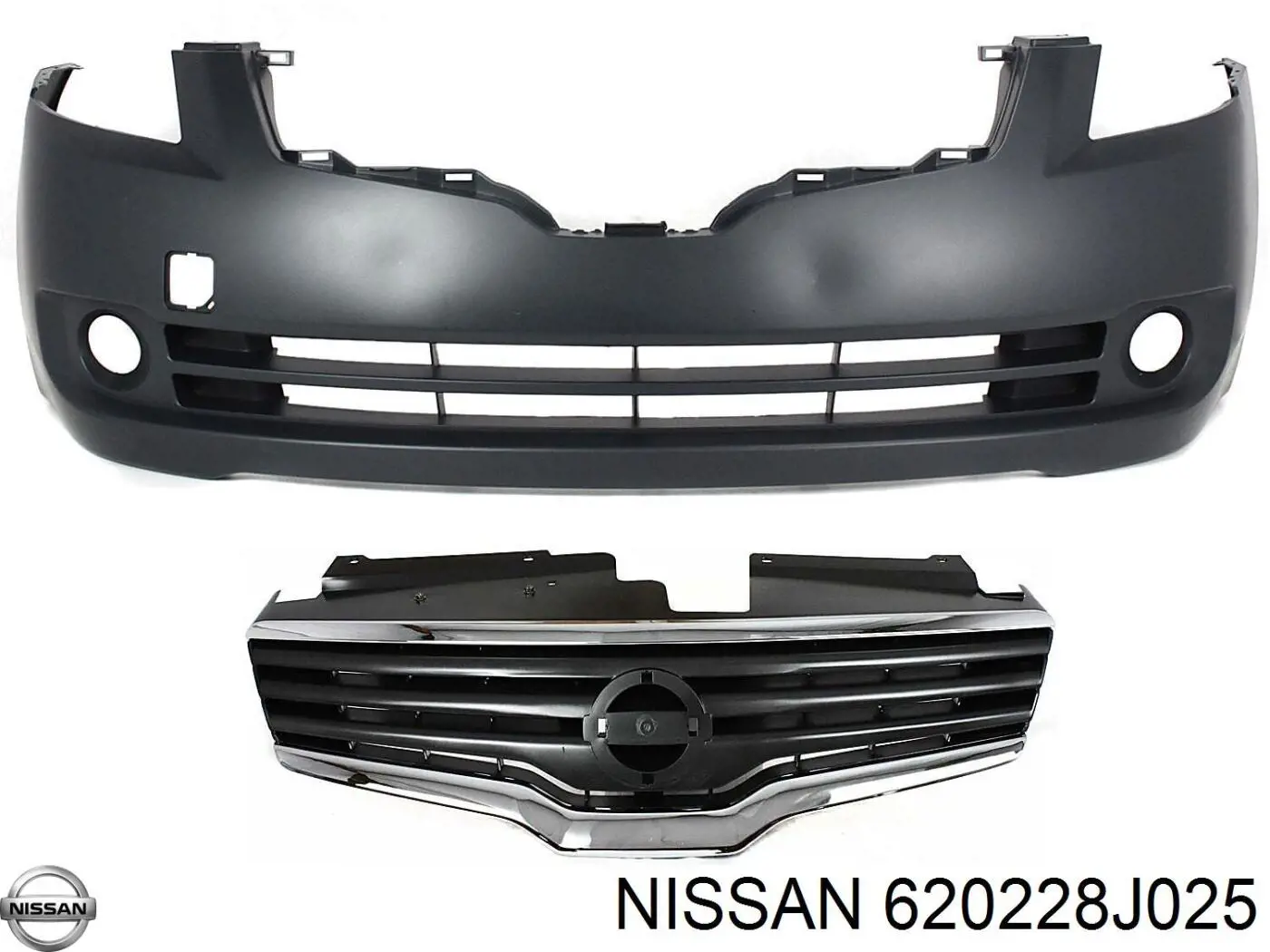 Pára-choque dianteiro para Nissan Altima L31 