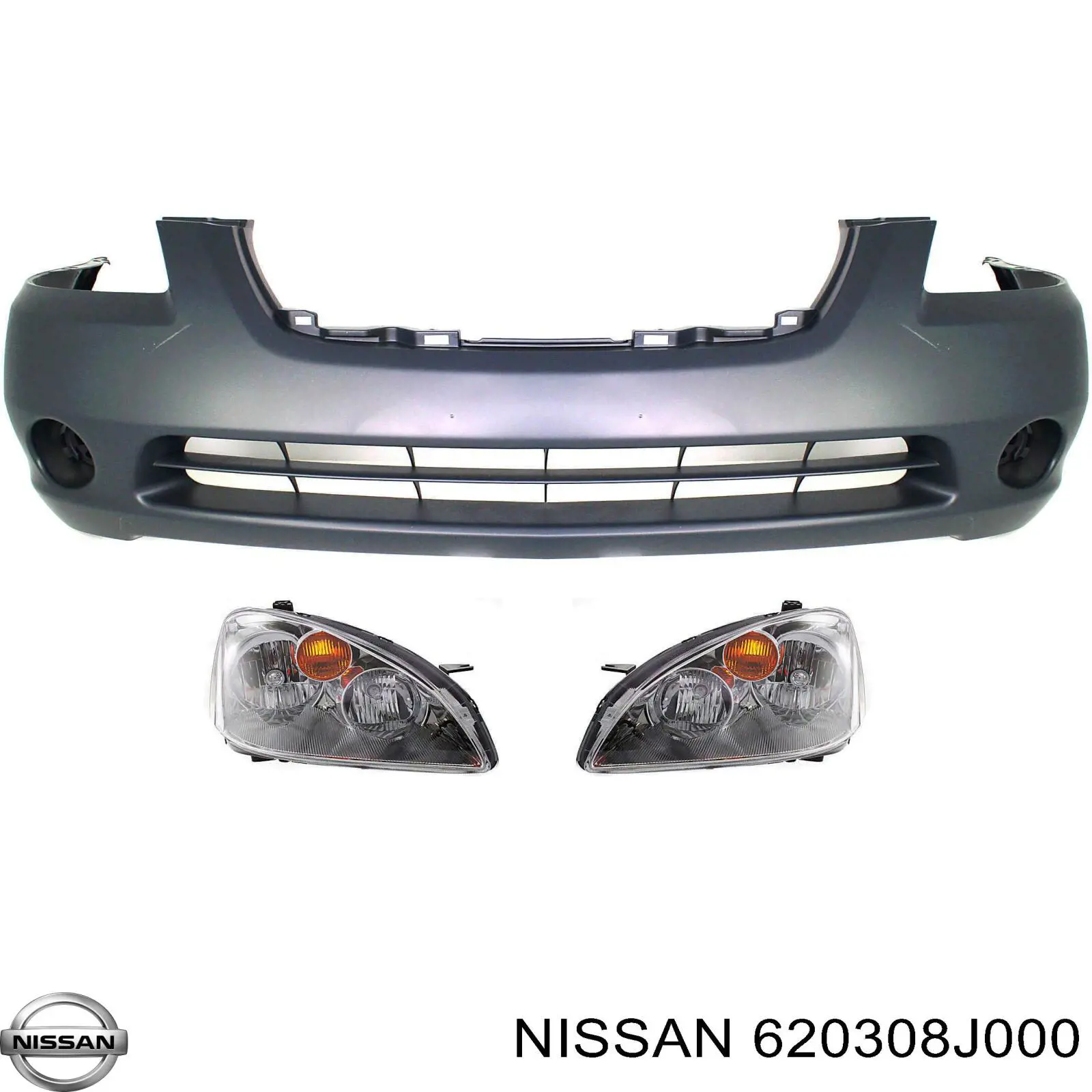 Reforçador do pára-choque dianteiro para Nissan Altima L31 