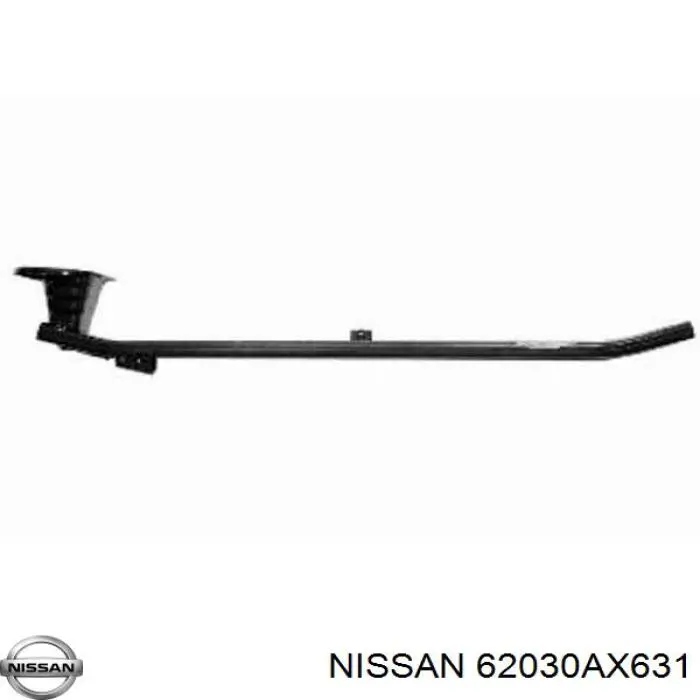62030AX631 Nissan/Infiniti Reforçador do pára-choque dianteiro