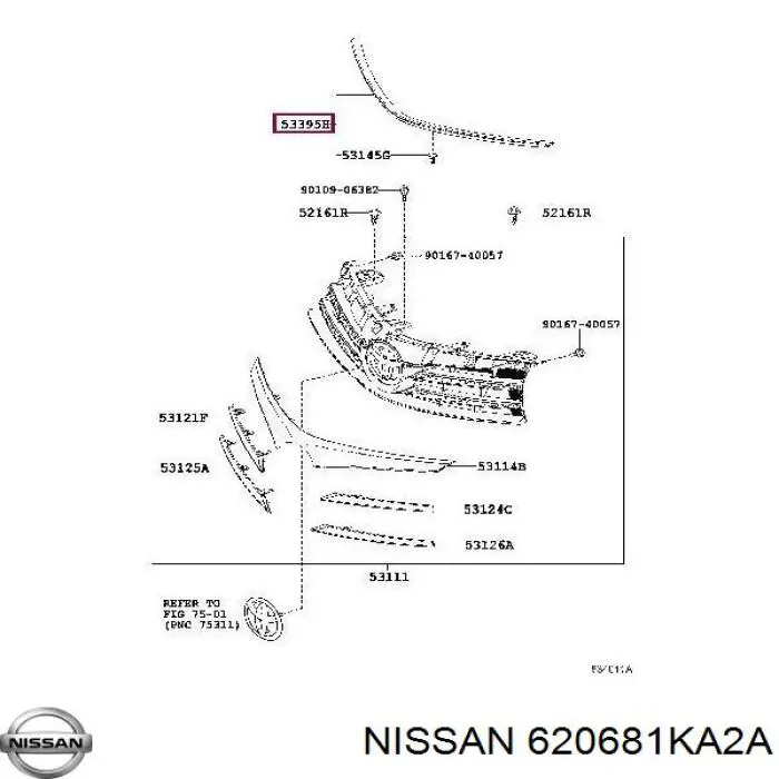 Compre 620681KA2A Nissan/Infiniti 