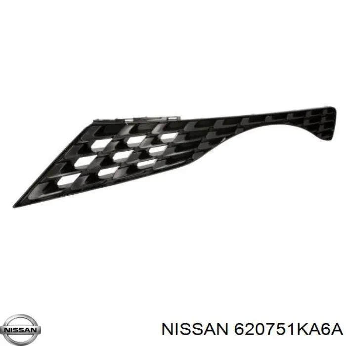 Grelha do radiador esquerda Nissan/Infiniti 620751KA6A preço, a partir de 65,05 USD