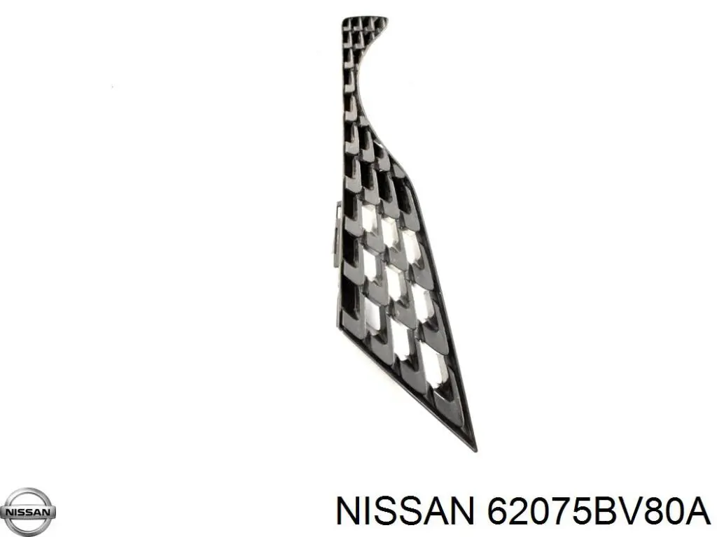 Compre 62075BV80A Nissan/Infiniti Grelha esquerda do pára-choque dianteiro
